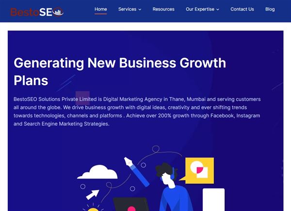 BestoSEO Solutions - Digital Marketing Agency For SEO And Social Media Services